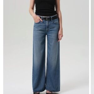 Citizens of Humanity Paloma Wide-Leg Blue Jeans